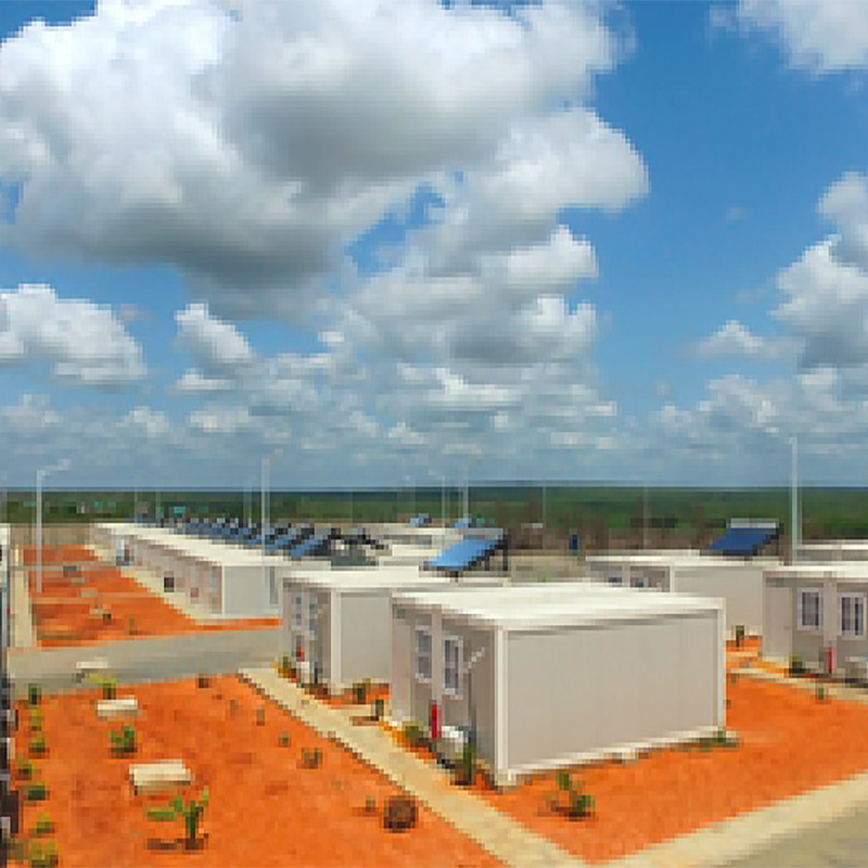 20 talampakan flat pack container