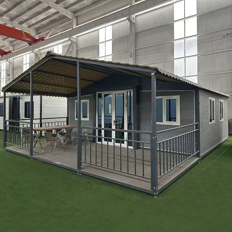 20ft Double Wing Expandable Container House Prefabricated Mobile Living Unit