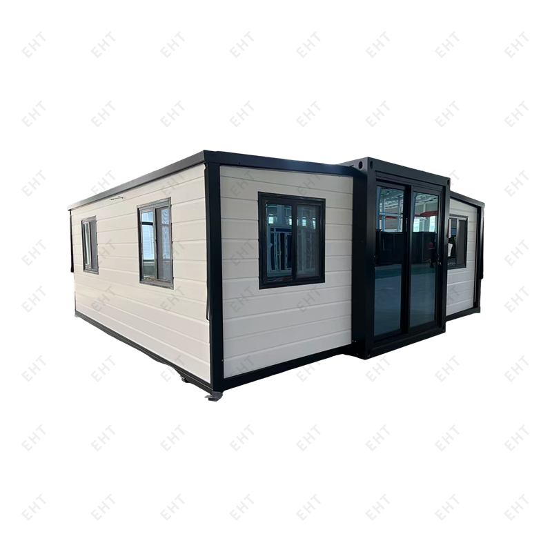20ft Double Wing Expandable Container House Prefabricated Mobile Living Unit