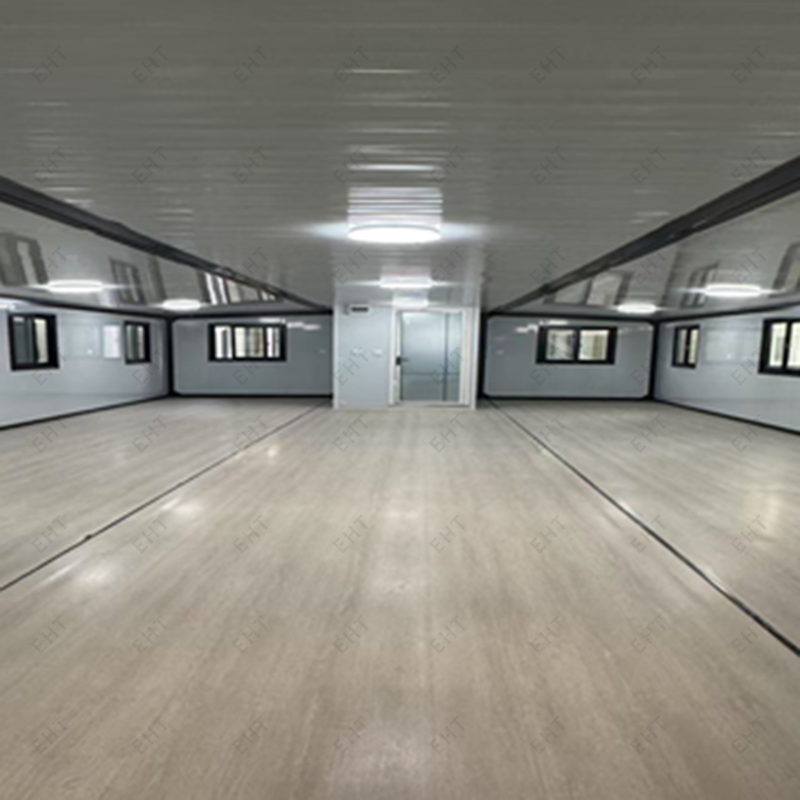 40ft Double Wing Expandable Container House Prefabricated Modular Living Unit