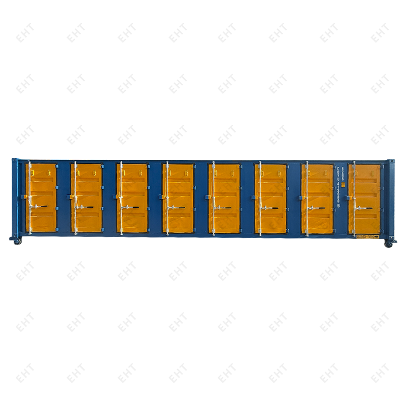 40ft 8-Door Side Opening Heavy-Duty Logistics Container