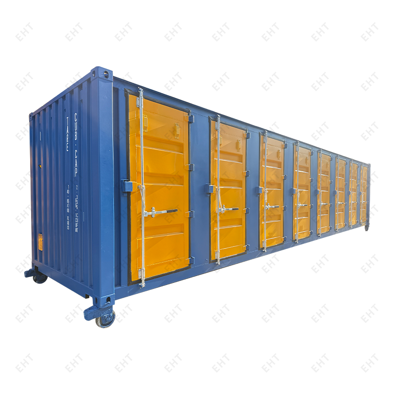 40ft 8-Door Side Opening Heavy-Duty Logistics Container
